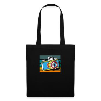 Drôle Photographie Photographe Photographe Cadeau - Sac en tissu - noir - Devant