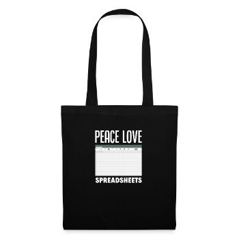 Drôle de cadeau comptable de conseiller fiscal - Sac en tissu - noir - Devant