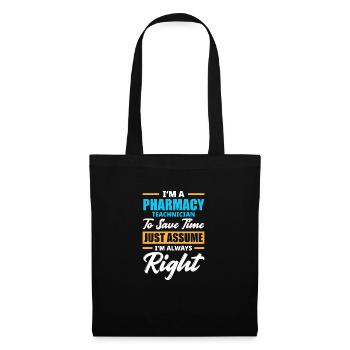 Apothecary Apothecary Apothecary Pharmacy Gift - Tote Bag - black - Front
