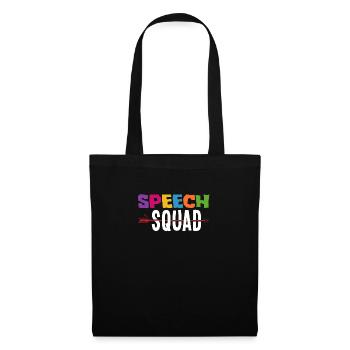 Orthophoniste, orthophoniste, orthophoniste - Sac en tissu - noir - Devant