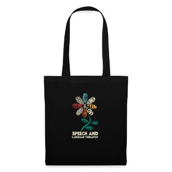 Orthophoniste, orthophoniste, orthophoniste - Sac en tissu - noir - Devant