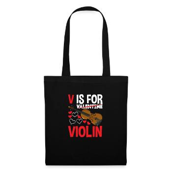 Violin Violin Violinist Violin Player - Tote Bag - black - Front