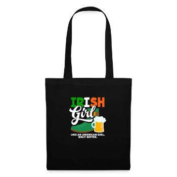 Funny Irishman Ireland Gift - Tote Bag - black - Front