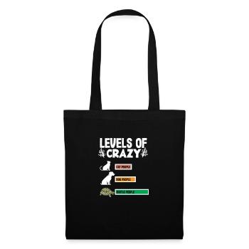 Tortue Tortue Mer Cadeau - Sac en tissu - noir - Devant