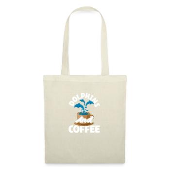Dolphins and coffee lovers - Tote Bag - nature - Front