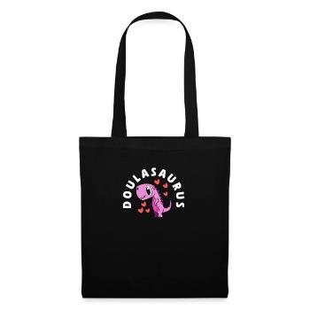 Doula Geschenk Doula Doulas - Stoffbeutel - Schwarz - Vorne