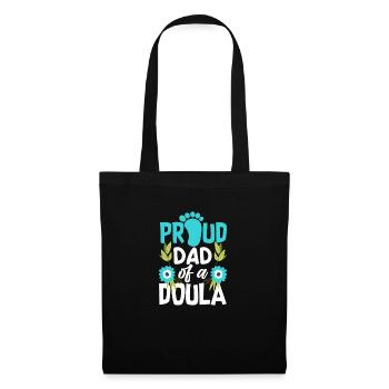 Doula Geschenk Doula Doulas - Stoffbeutel - Schwarz - Vorne