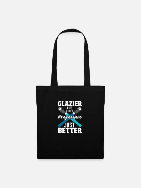 Glaser Geschenk - Stoffbeutel - Schwarz