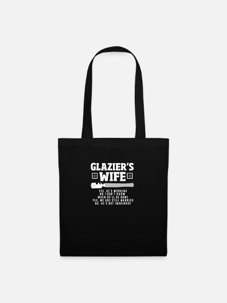 Glaser Geschenk - Stoffbeutel - Schwarz