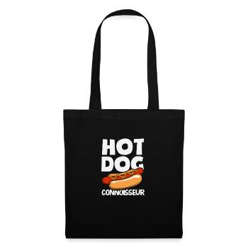 Hot Dog Connoisseur Delight for Gourmets - Tote Bag - black - Front