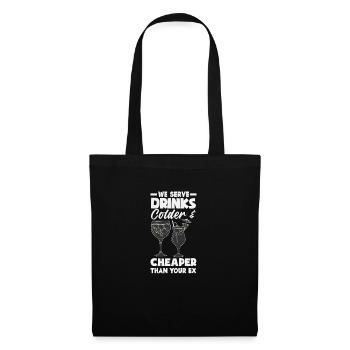 Funny Bartender Saying Bartender Gift - Tote Bag - black - Front