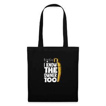 Funny Bartender Saying Bartender Gift - Tote Bag - black - Front