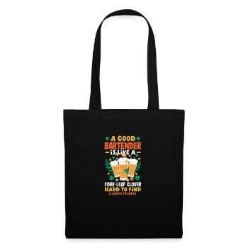 Funny Bartender Saying Bartender Gift - Tote Bag - black - Front