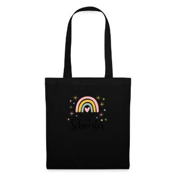 I'm going to be big sister rainbow boho - Tote Bag - black - Front