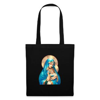 Mary mother of jesus - Christian - Tote Bag - black - Front
