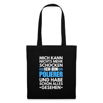 Nicht schockbarer Polierer - Stoffbeutel - Schwarz - Vorne