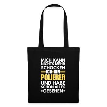 Nicht schockbarer Polierer - Stoffbeutel - Schwarz - Vorne