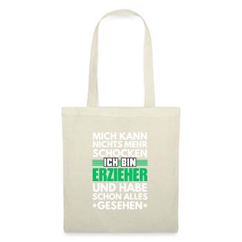 Éducateur non choquant - Sac en tissu - nature - Devant