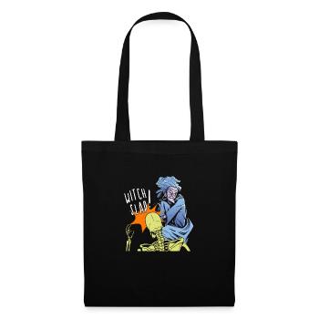 Witch Slap - Halloween Fun - Stoffbeutel - Schwarz - Vorne