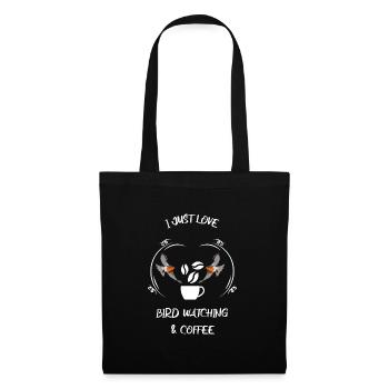 Bird Watching Bird Watching Birding Coffee - Tote Bag - black - Front