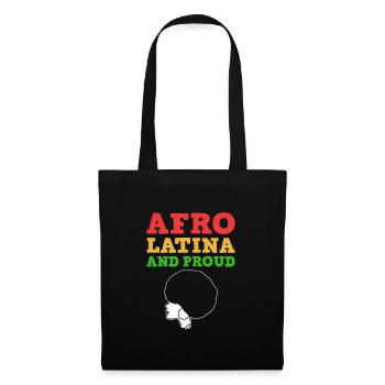 Afro Latina - Tote Bag - black - Front