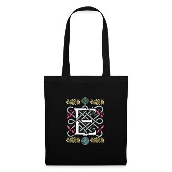 E - Tote Bag - black - Front