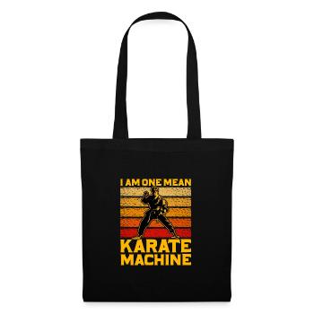 Je suis une méchante machine de karaté - Sac en tissu - noir - Devant