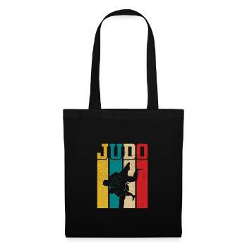 Judo - Sac en tissu - noir - Devant