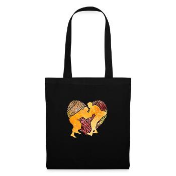 Judo - Sac en tissu - noir - Devant