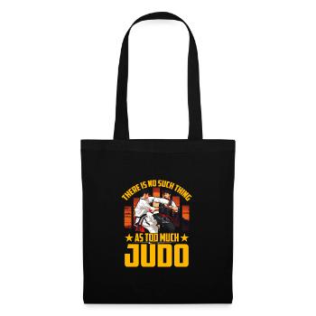 Il n’y a pas trop de judo - Sac en tissu - noir - Devant