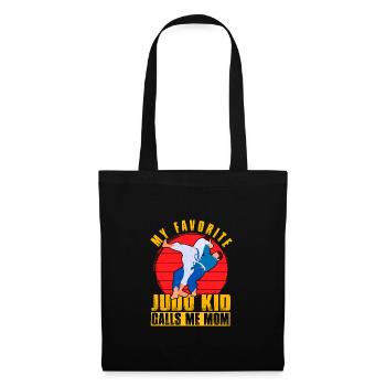 My favorite Judo Kid calls me Mom - Tote Bag - black - Front