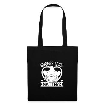 Gnome Costume Hommes Gnomes Lives Matters Gnome - Sac en tissu - noir - Devant