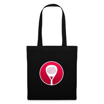 Padel PADELTENNIS Joueur de padel Padel-time - Sac en tissu - noir - Devant