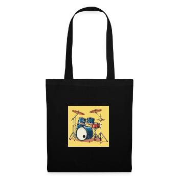 The drums: rhythm in the blood - Tote Bag - black - Front