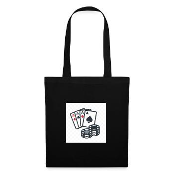 Poker: The Game of Kings and the Bluff Master - Tote Bag - black - Front