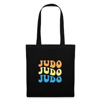 Judo - Sac en tissu - noir - Devant