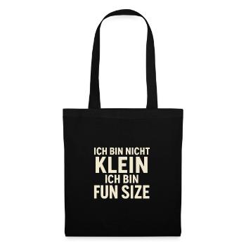 I'm Not Small Fun Size - Tote Bag - black - Front