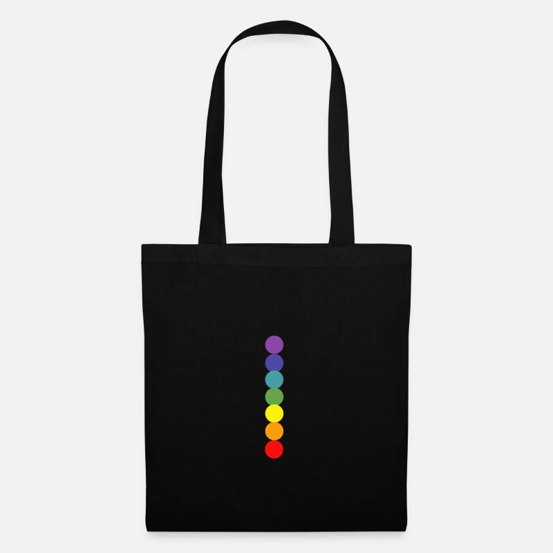 Guérison Chakra - Sac en tissu - noir