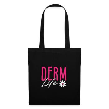 Skin Skin Care Hair Derm Life Dermatologist - Tote Bag - black - Front