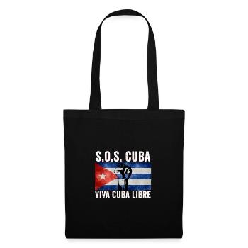 Viva Cuba Libre SOS Cuba - Tote Bag - black - Front