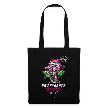 Propaganda Addict - Stoffbeutel - Schwarz - Vorne