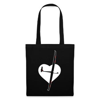 Glider Gliding Gliding Glider Flying - Tote Bag - black - Front