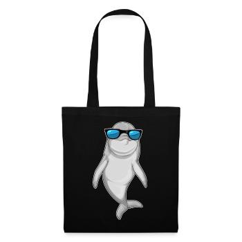 Dolphin Sunglasses - Tote Bag - black - Front