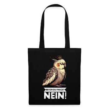 Before You Ask Cockatiel Cockatiels - Tote Bag - black - Front