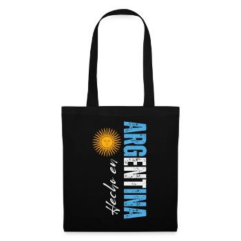 Fabriqué en Argentine, né en Argentine - Sac en tissu - noir - Devant