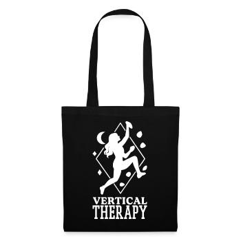 Thérapie verticale : bloc et escalade Bohèmes Design - Sac en tissu - noir - Devant