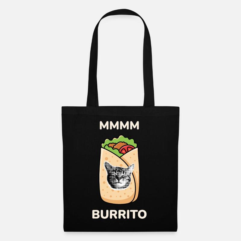 Burrito-MMMM - Sac en tissu - noir