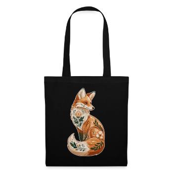 Fox decorative - Tote Bag - black - Front