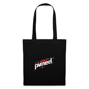 Logo « PVNED » avec style et différent ! - Sac en tissu - noir - Devant