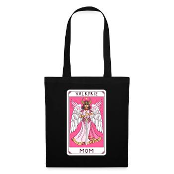 Valkyrie Mom Viking Card - Tote Bag - black - Front